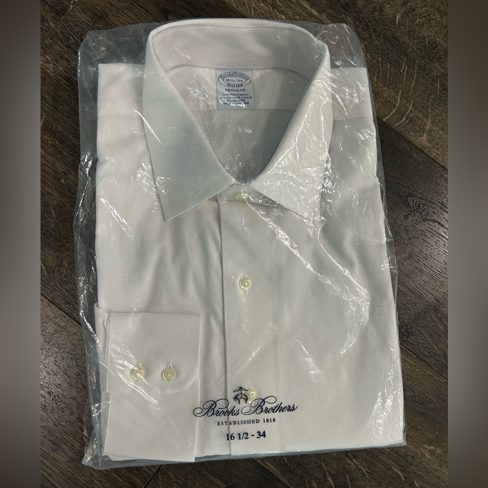 Brooks Brothers White Dress Shirt